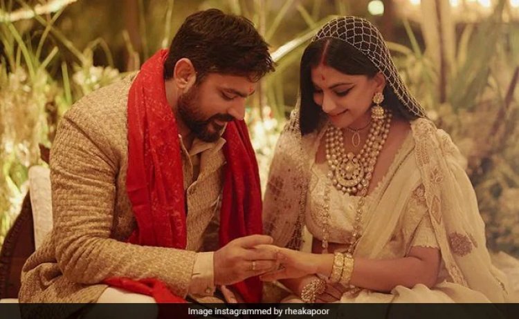 "Had Stomach Flips": Rhea Kapoor Shares First Pic After Marrying Karan Boolani