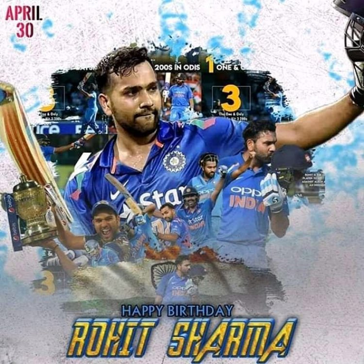 Rohit Sharma on his 35th birthday – God Bless